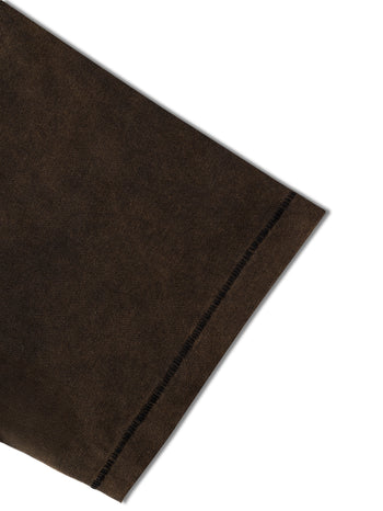 Against Lab - Afacts Boxy Tee Washed - Brown