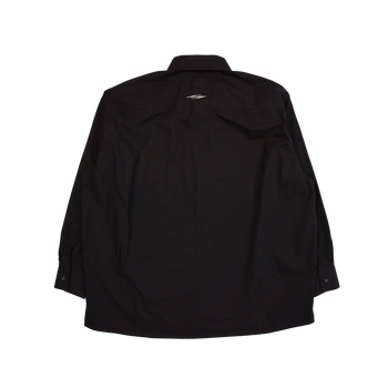 Society L/S Oversized Shirt - Black