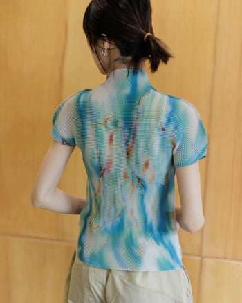 CONP Full Printed Pleated T-shirt
