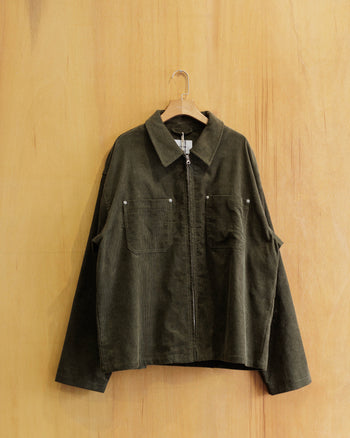 Vavues Rivet Pocket Corduroy Jacket