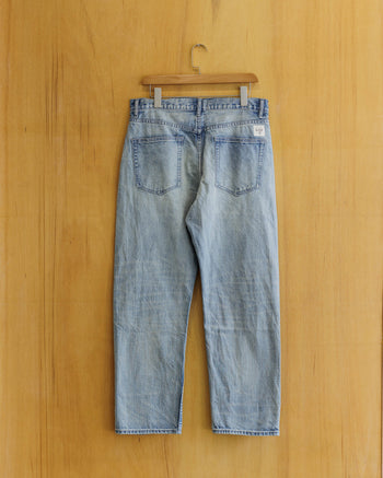 A.O.P Washed Denim Pants