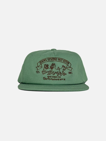 Goers Studio - Pet Club 5-Panel Strapback Cap - Match Green