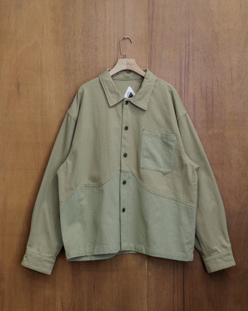 FTMD. Wavy Heavy Shirt - Khaki