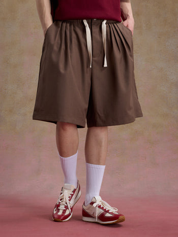 Unlimited Mote - Easy-Wear Shorts - Brown