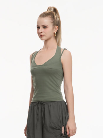 Melancholy - Caleste Charm Top - Green