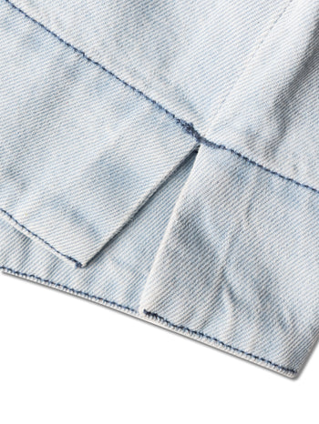 Against Lab - Denim Cowboy L/S Dame Shirt
