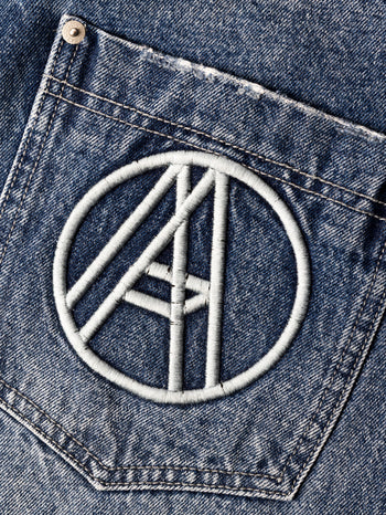 Against Lab - Cowboy Washed Perfect Jeans - Blue