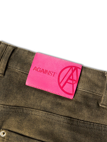 Against Lab - Washed Cotton Perfect Pants