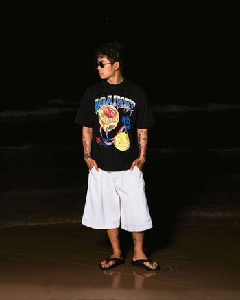 Against Lab - Champion Tee - Black