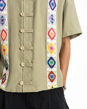 Hdpc - Fancy Ribbon Shirt - Sage