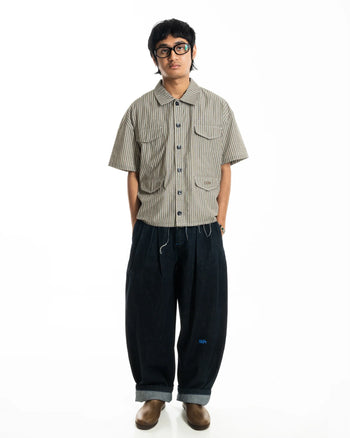 Hdpc - Raw Hem Production Shirt - Brown