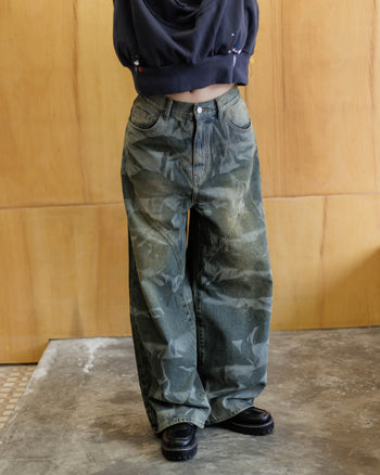 CONP Burnout Pattern Jeans