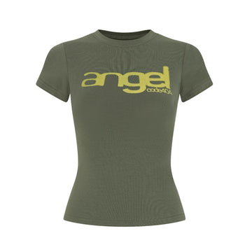 Melancholy - A404 Baby Tee - Green