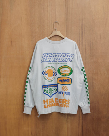 HEADERS Motoring L/S Tee