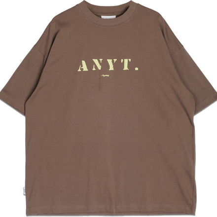 Anything JB - Bullet Pierce Tee - Olive Brown