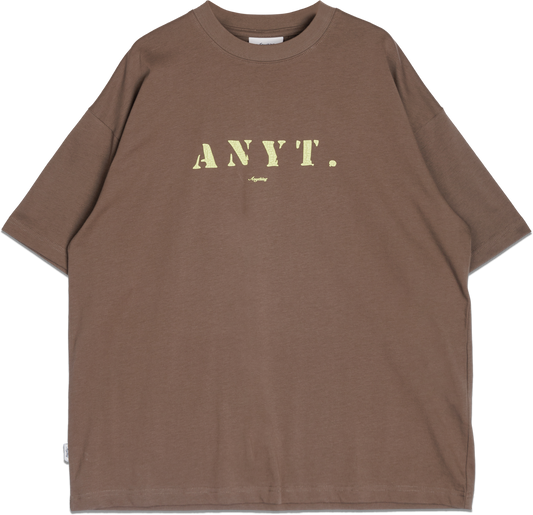 Anything JB - Bullet Pierce Tee - Olive Brown
