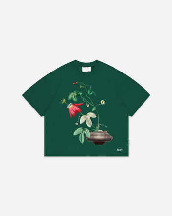 HdPc - Crimson Bloom Tee - Green
