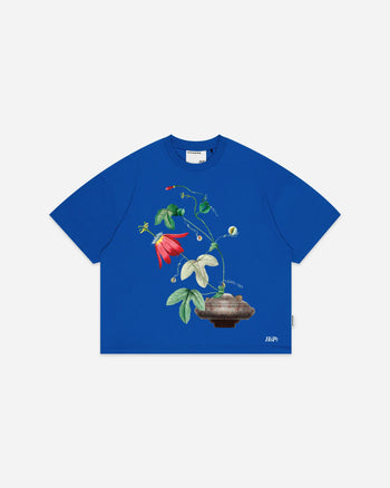 HdPc - Crimson Bloom Tee - Royal Blue