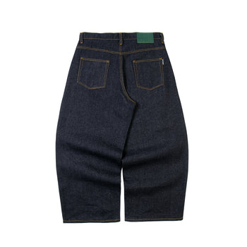 Money Alter - Forma Wide Raw Denim - Dusky Indigo