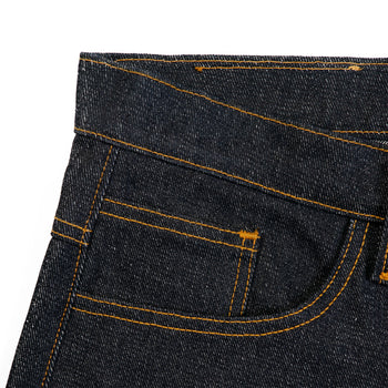 Money Alter - Forma Wide Raw Denim - Dusky Indigo
