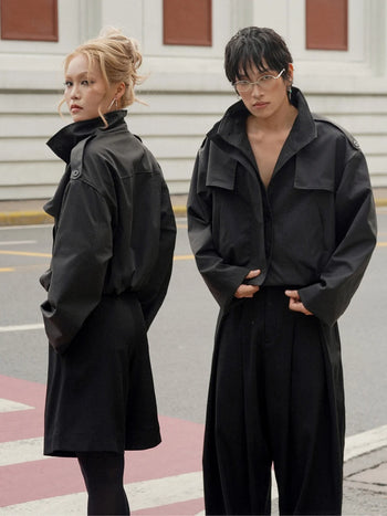 Melancholy - Astra Veil Jacket - Black