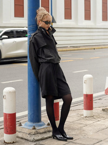 Melancholy - Astra Veil Jacket - Black