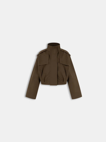 Melancholy - Astra Veil Jacket - Brown