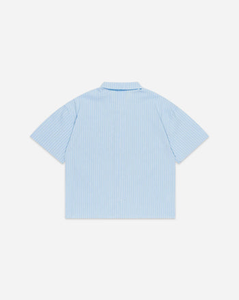 Hdpc - Raw Hem Production Shirt - Baby Blue
