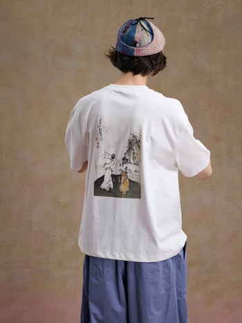 Unlimited Mote - Li Bai Golf S/S Tee - White