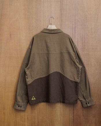FTMD. Wavy Heavy Shirt - Brown