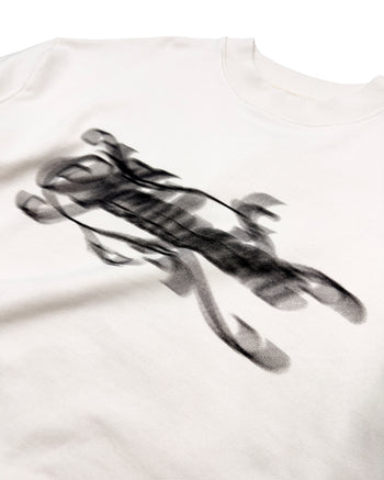 KMC - BLURRED Typography Sweater - Cream