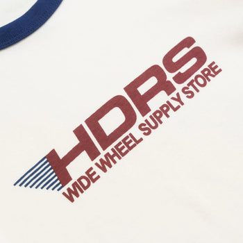 Headers - Wide Wheels Supply Baby Tee - Vintage White