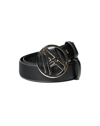 Against Lab - A Logo Leather Belt