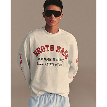 ABBBrand - Broth Base Island L/S Boxy Tee - Black