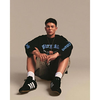 ABBBrand - Broth Base Island L/S Boxy Tee - Black