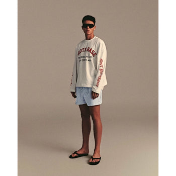 ABBBrand - Broth Base Island L/S Boxy Tee - Black