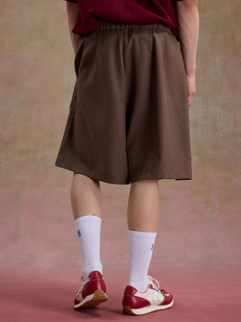 Unlimited Mote - Easy-Wear Shorts - Brown
