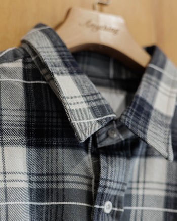 Vavues Pocket Plaid Shirt