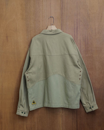 FTMD. Wavy Heavy Shirt - Khaki