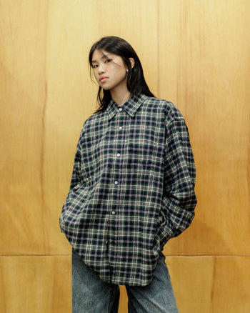 Vavues Flannel Plaid Shirt