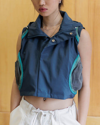 CONP Zipped Sleeveless Vest