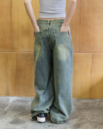 Leftroom Washed Emerald Jeans