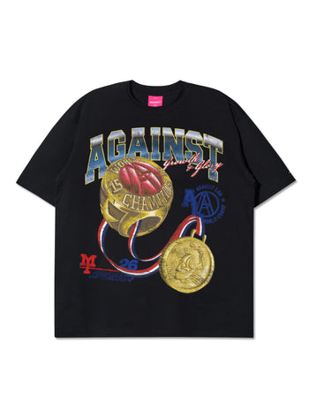 Against Lab - Champion Tee - Black
