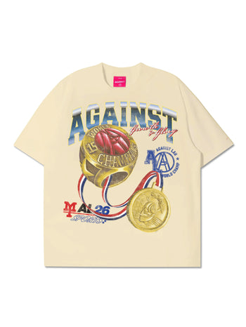 Against Lab - Champion Tee - Cream