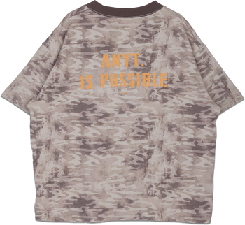 Anything JB - Desert Camo Boxy Logo Tee