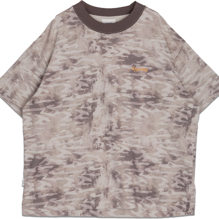 Anything JB - Desert Camo Boxy Logo Tee