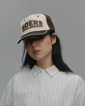 Goers Studio - Brothers & Sisters 6-Panel Snapback Cap - Brown
