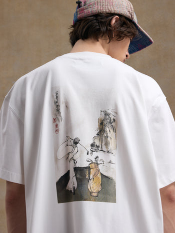 Unlimited Mote - Li Bai Golf S/S Tee - White