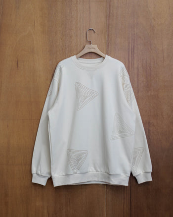 FTMD. Topo Logo Sweater - Beige