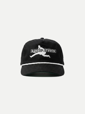 Goers Studio - Thief 5-Panel Snapback Cap - Black